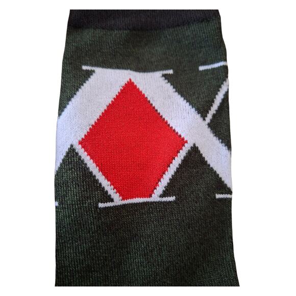 Japan Anime Hunter X Hunter  Symbol Size 6/5-11 (Fabric Sock Unisex) Green - Picture 3 of 4